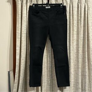 Free People Vintage Black Wash High Waisted Skinny Jeans